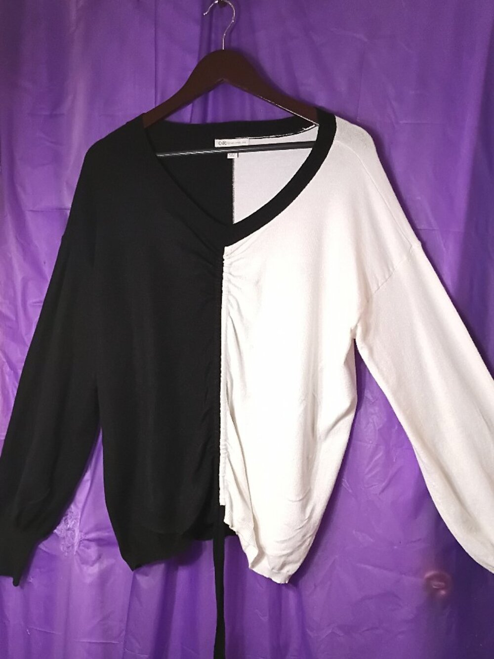 Cato Women's Color Block Sweater Size Large